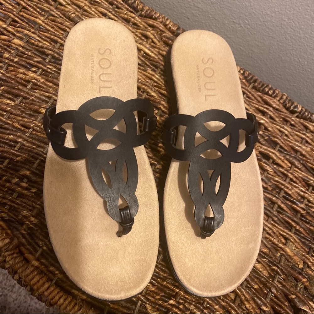 New Naturalizer SOUL. Leather sandals size 10